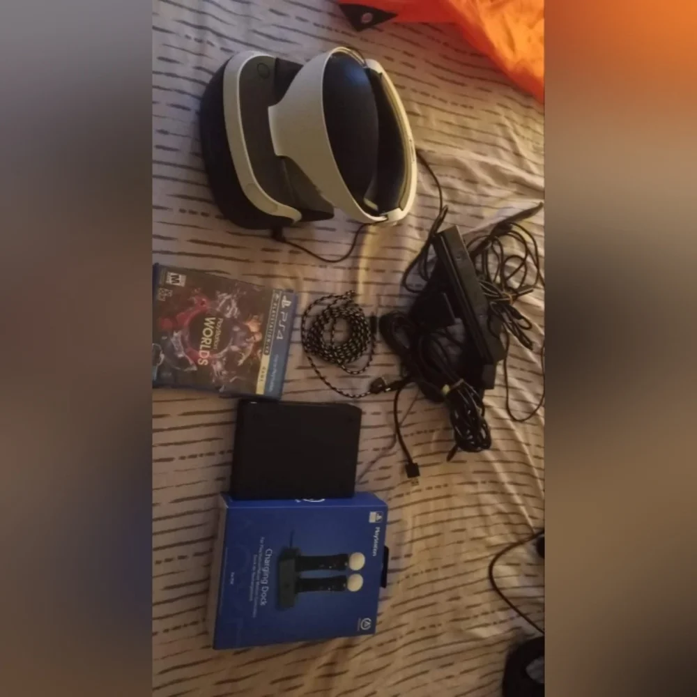 Ps4 vr and wheel for the ps4